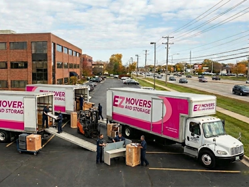 Truck in Lakewood Falls Romeoville